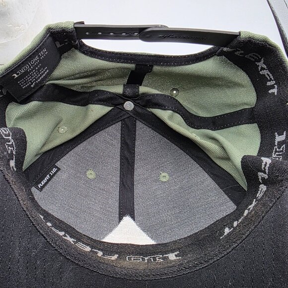 Travis Mathew Tree Canopy Mens Green Black Golf Hat Adjustable Snapback Casual - Picture 9 of 9